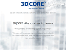 Tablet Screenshot of 3d-core.com